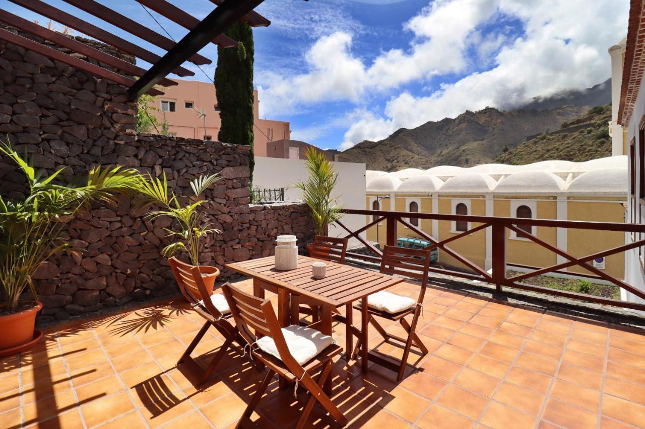 Hotel Escuela Rural Casa Los Herrera Hermigua Bagian luar foto