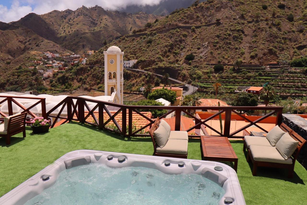 Hotel Escuela Rural Casa Los Herrera Hermigua Bagian luar foto
